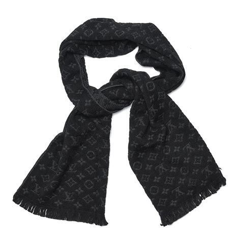 louis vuitton black scarf buy|Louis Vuitton bandana scarf.